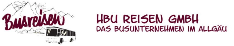 HBU Reisen GmbH, Busunternehmen im Allgäu